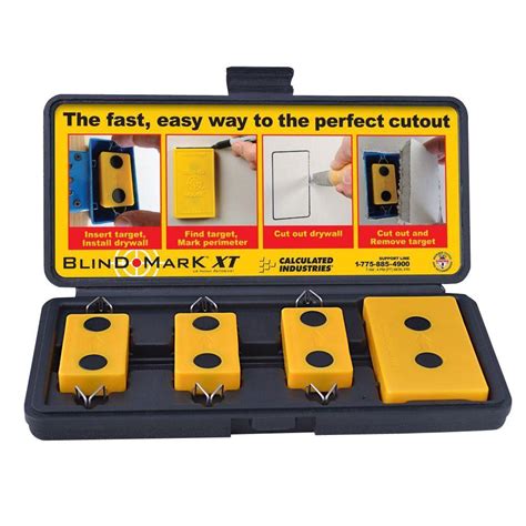 blind mark drywall electrical box locating tool kit 4-pieces|blind mark drywall boxes.